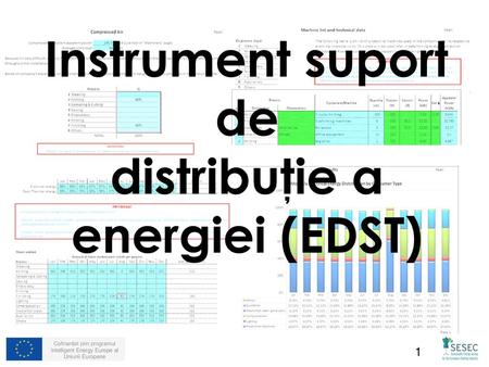 distribuţie a energiei (EDST)