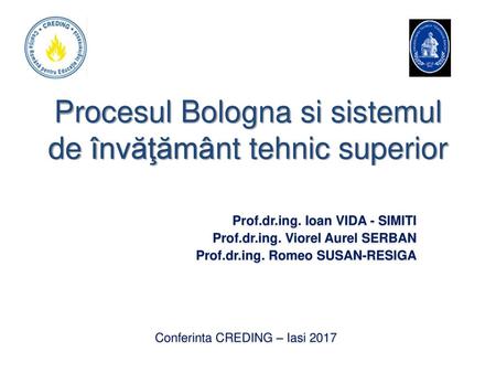 Procesul Bologna si sistemul de învăţământ tehnic superior