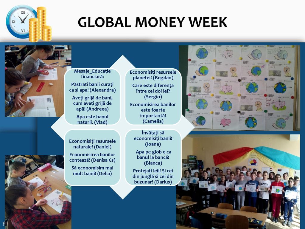 GLOBAL MONEY WEEK Mesaje_Educație financiară: