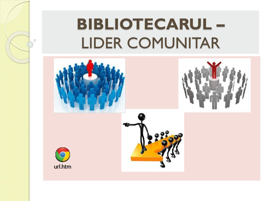 BIBLIOTECARUL – LIDER COMUNITAR