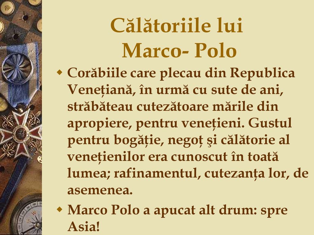 Călătoriile lui Marco- Polo