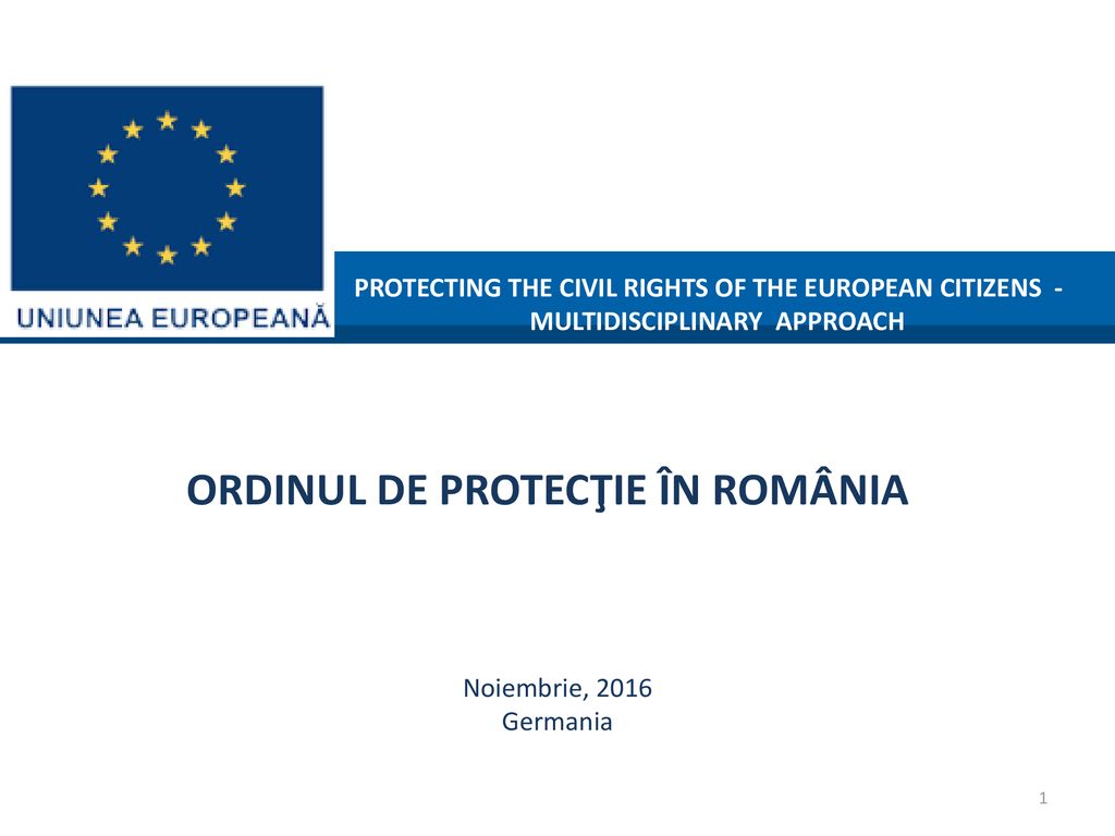 ORDINUL DE PROTECŢIE ÎN ROMÂNIA
