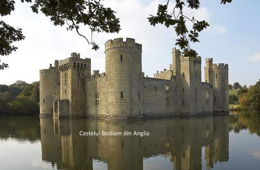 Castelul Bodiam din Anglia