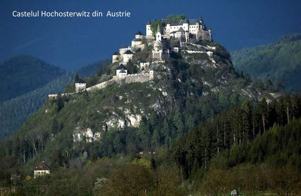 Castelul Hochosterwitz din Austrie