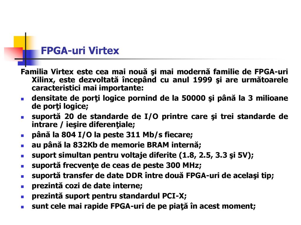 FPGA-uri Virtex