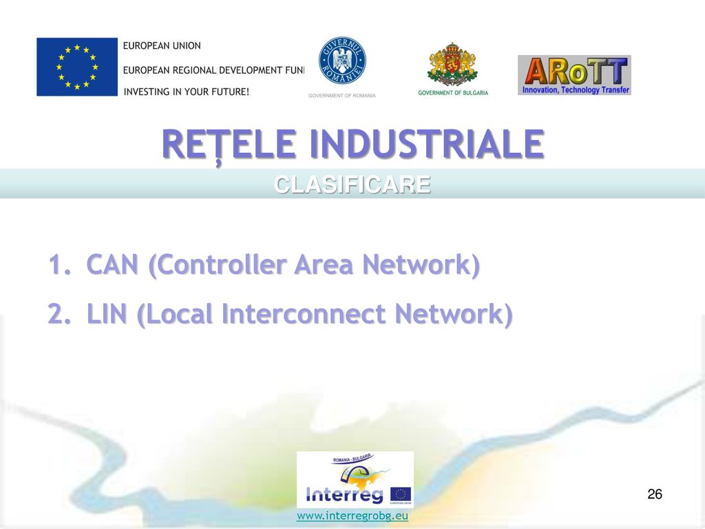 REȚELE INDUSTRIALE CAN (Controller Area Network)