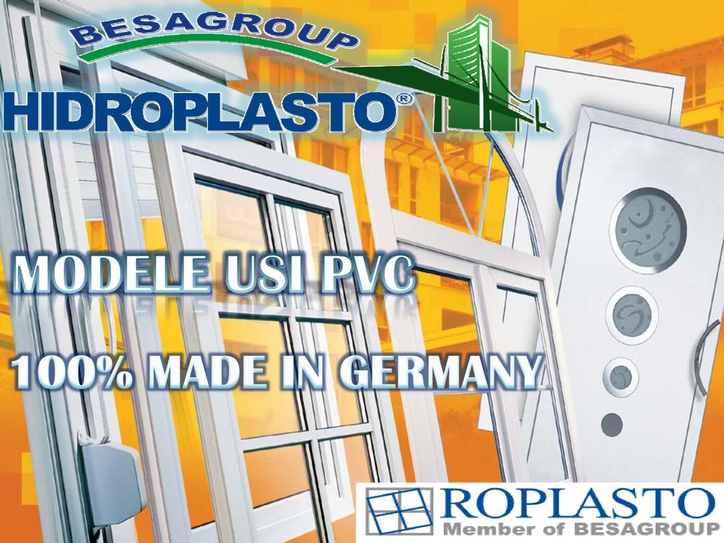 MODELE USI PVC 100% MADE IN GERMANY