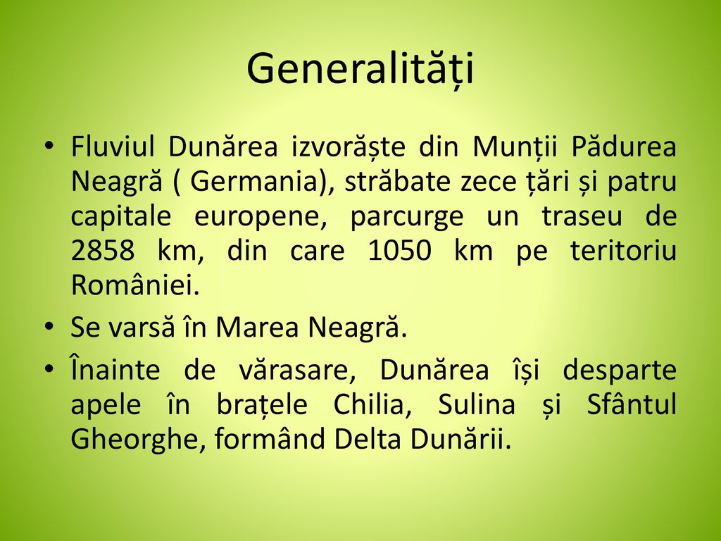 Generalități