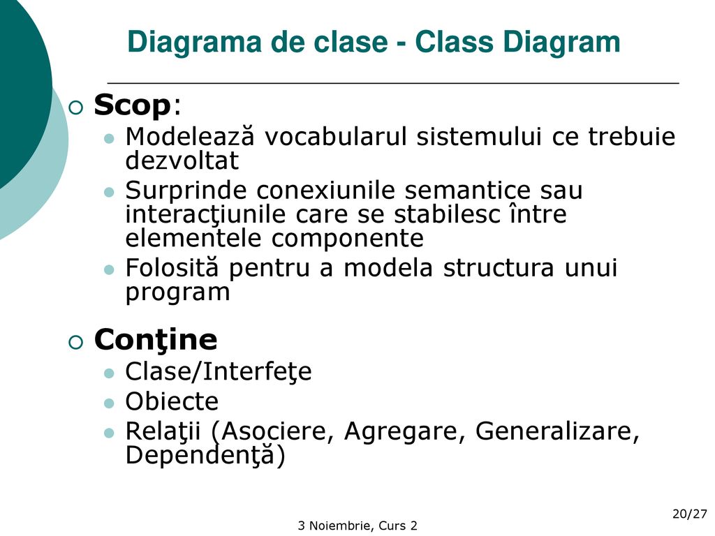 Diagrama de clase - Class Diagram