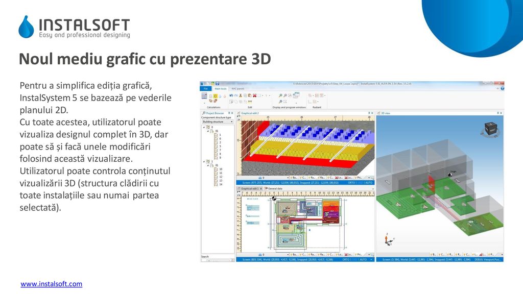 Noul mediu grafic cu prezentare 3D