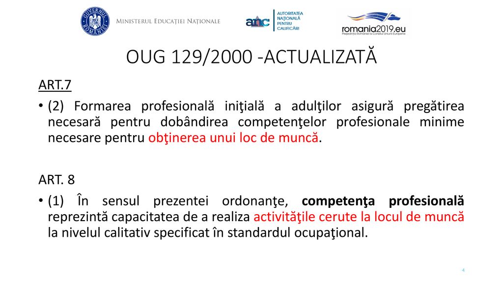 OUG 129/2000 -ACTUALIZATĂ ART.7.