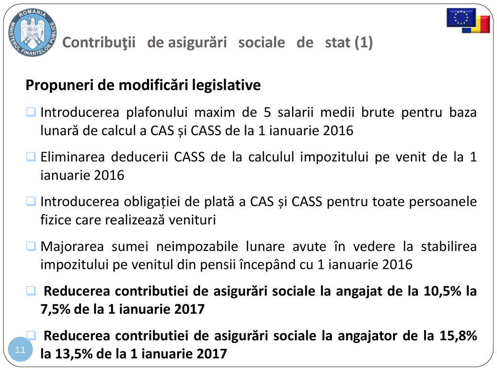 Contribuţii de asigurări sociale de stat (1)