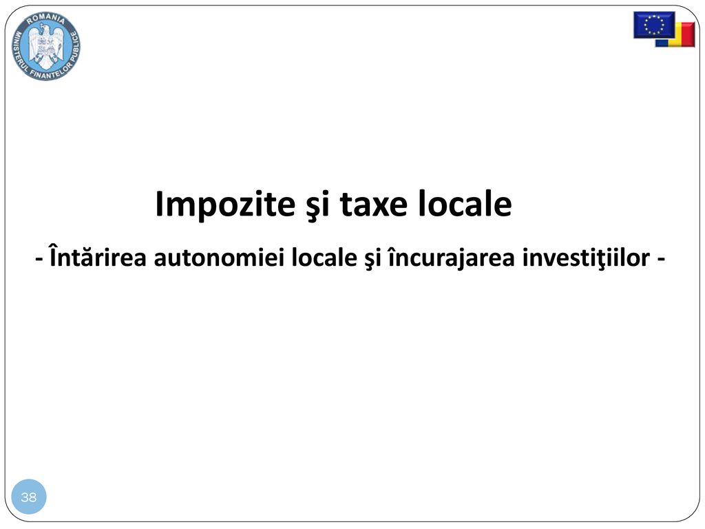 Impozite şi taxe locale