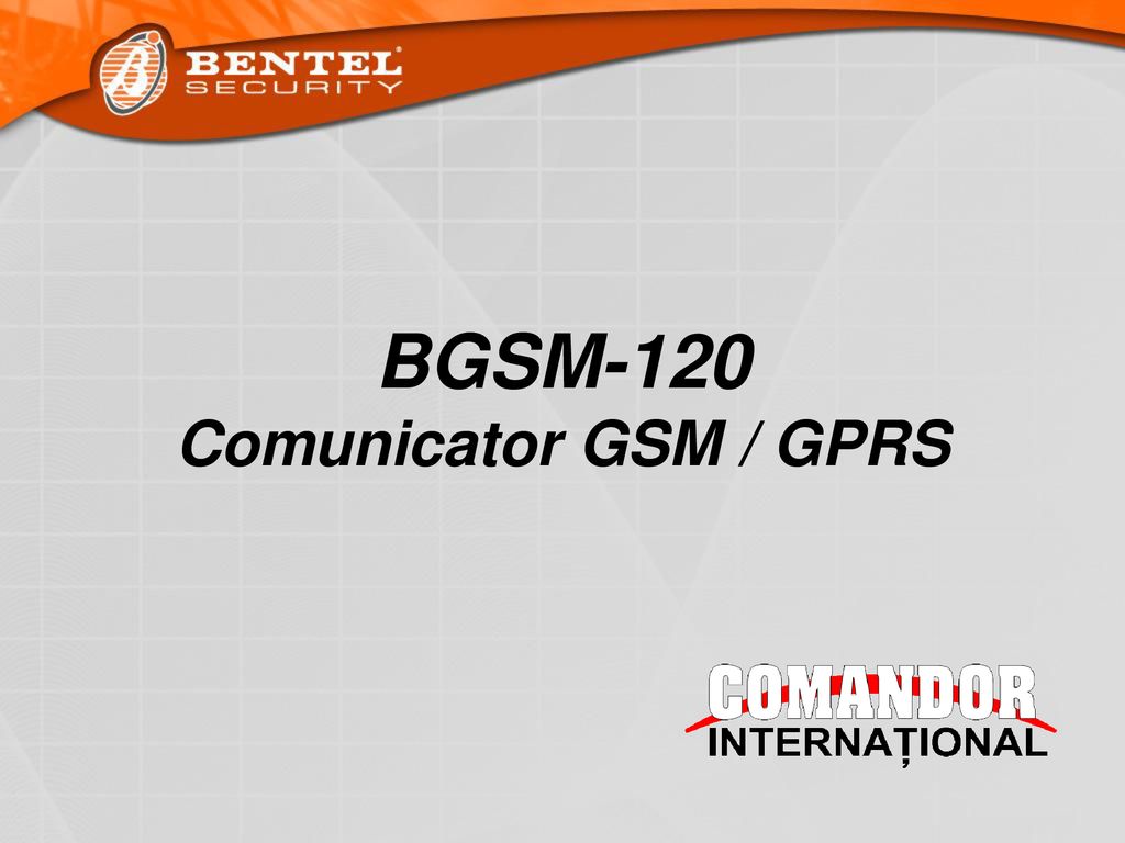 BGSM-120 Comunicator GSM / GPRS