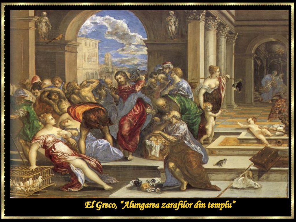 El Greco, Alungarea zarafilor din templu