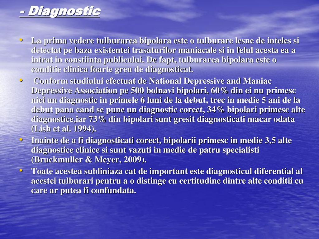 - Diagnostic