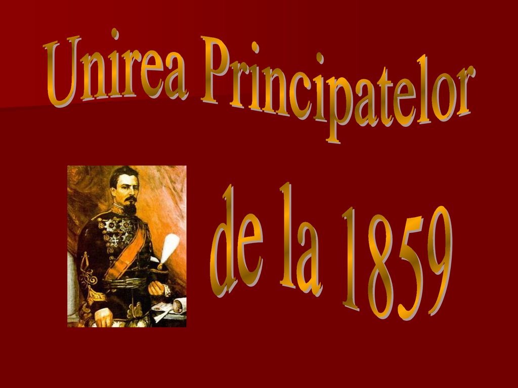 Unirea Principatelor de la 1859