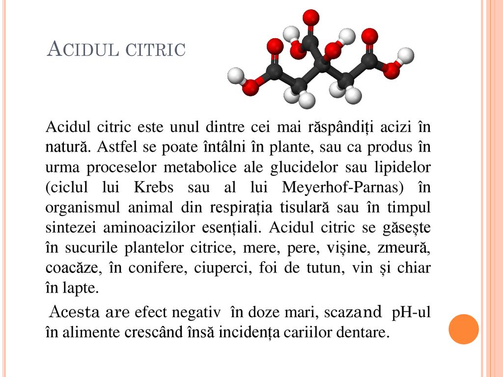 Acidul citric