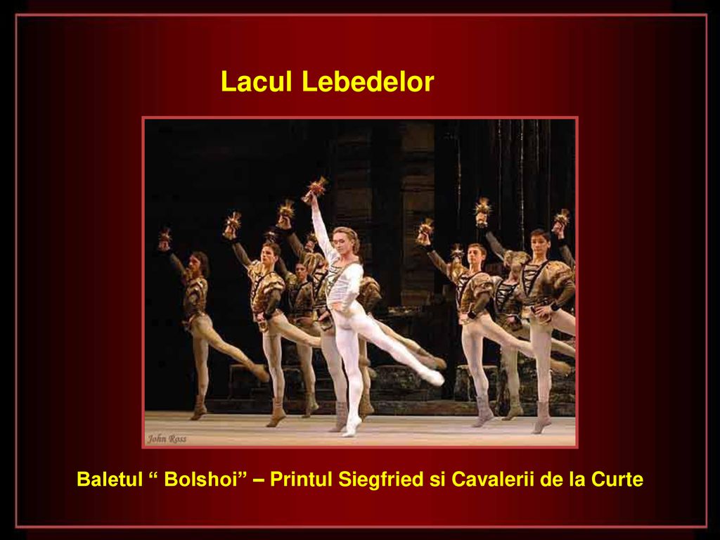 Baletul Bolshoi – Printul Siegfried si Cavalerii de la Curte