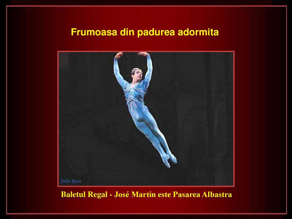 Baletul Regal - José Martin este Pasarea Albastra