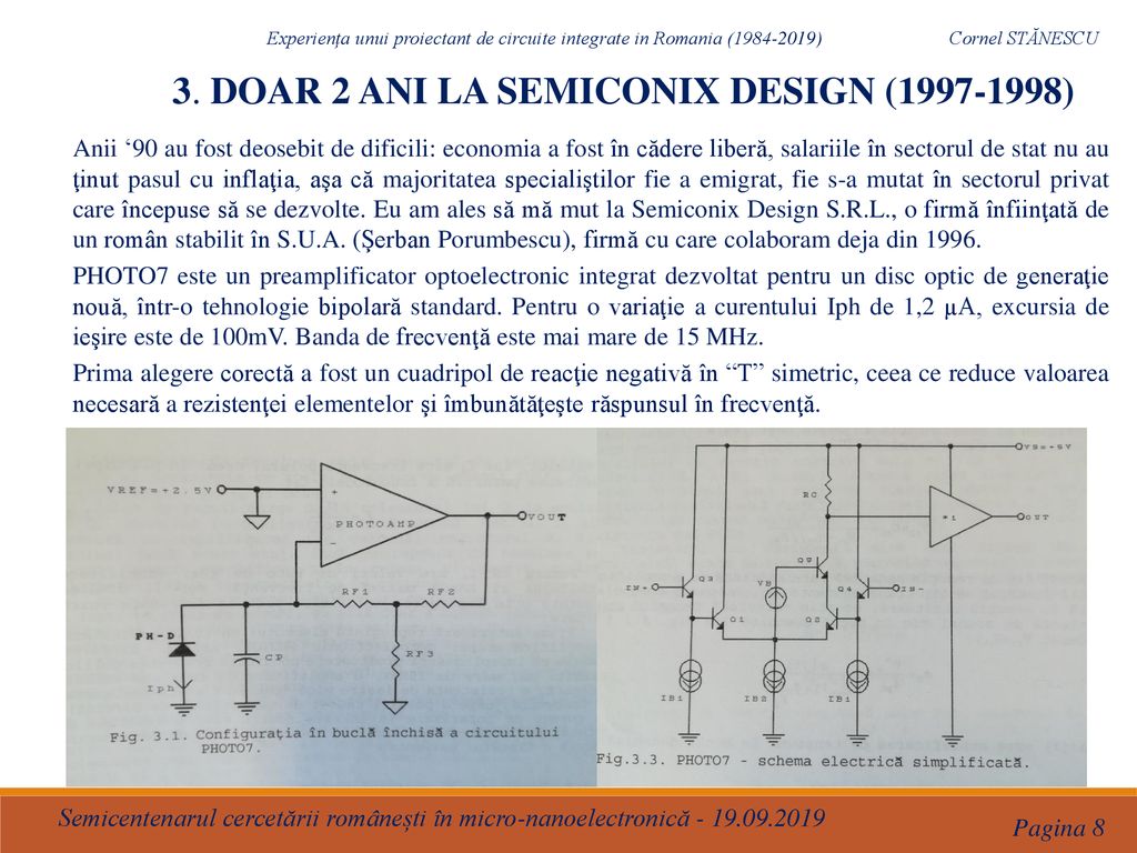 3. DOAR 2 ANI LA SEMICONIX DESIGN ( )