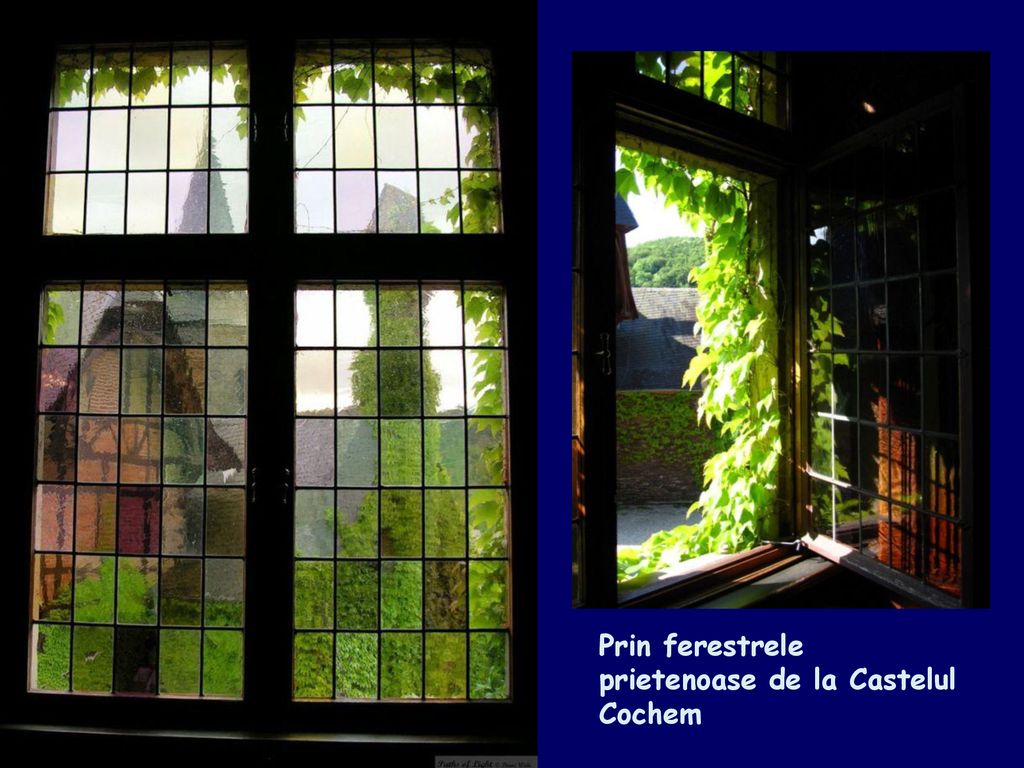 Prin ferestrele prietenoase de la Castelul Cochem