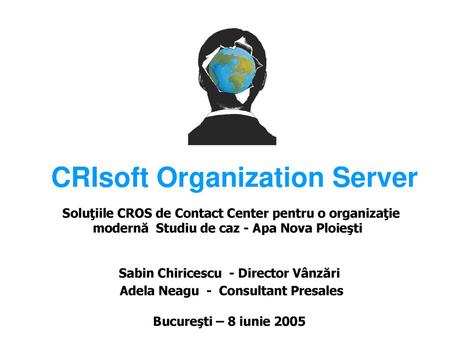 CRIsoft Organization Server
