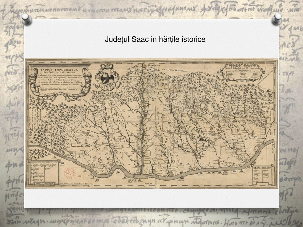 Județul Saac in hărțile istorice