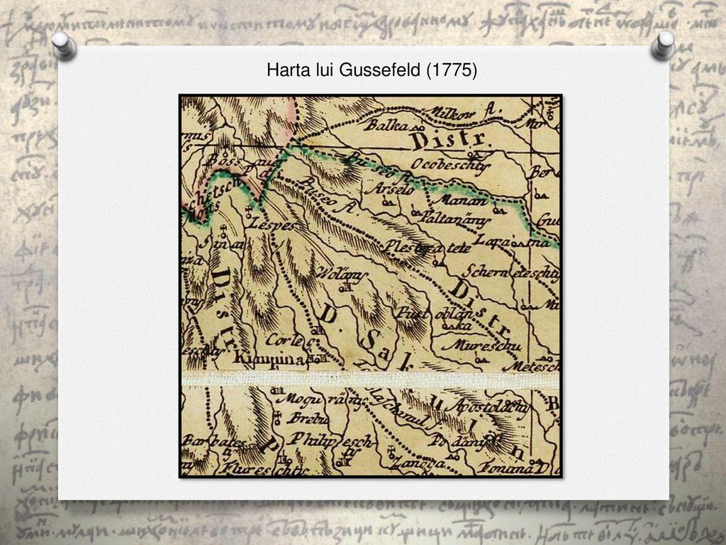 Harta lui Gussefeld (1775)