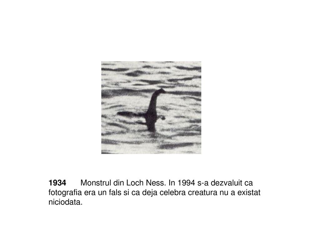 1934 Monstrul din Loch Ness.