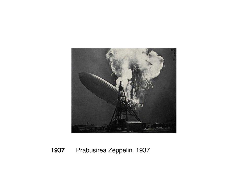 1937 Prabusirea Zeppelin. 1937
