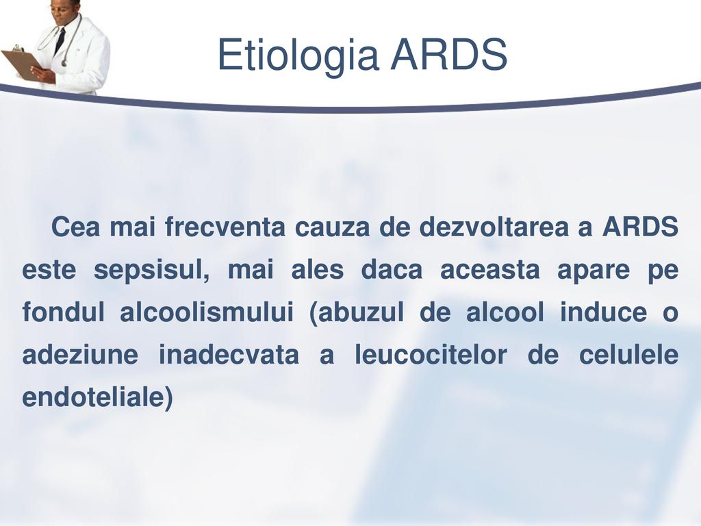 Etiologia ARDS
