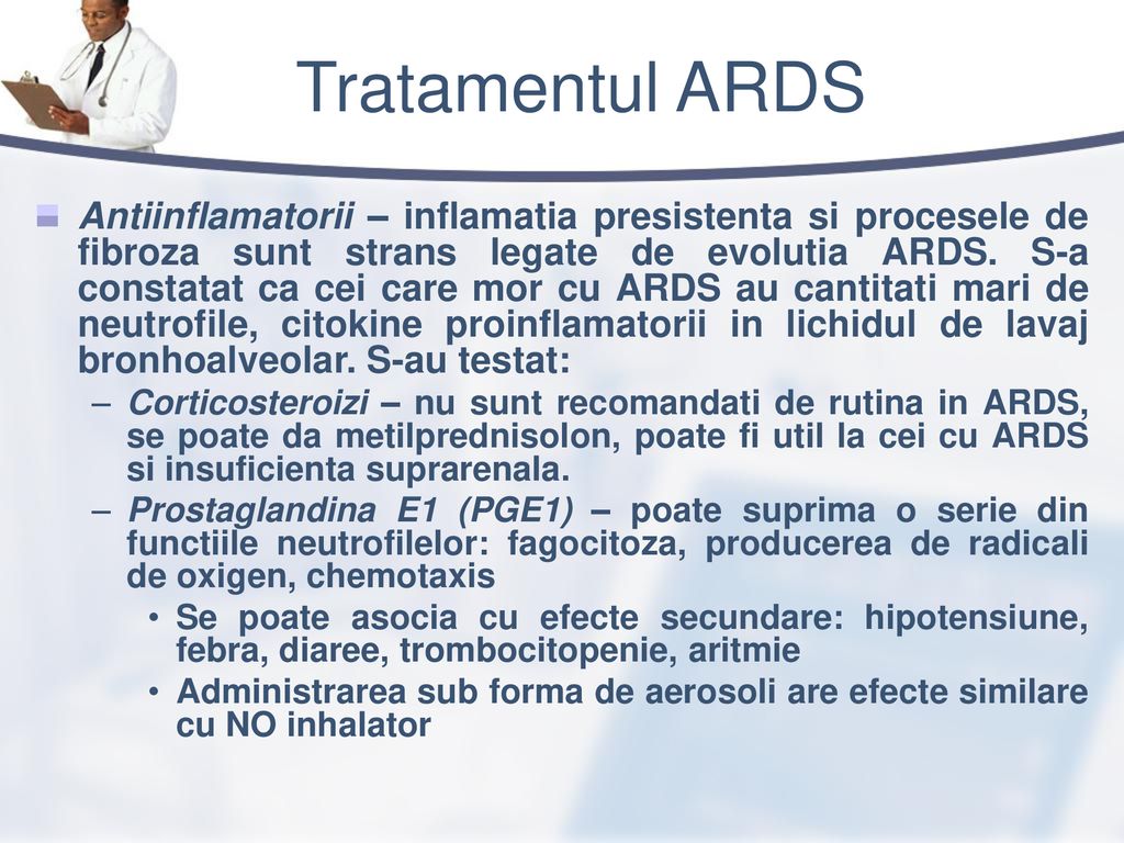 Tratamentul ARDS