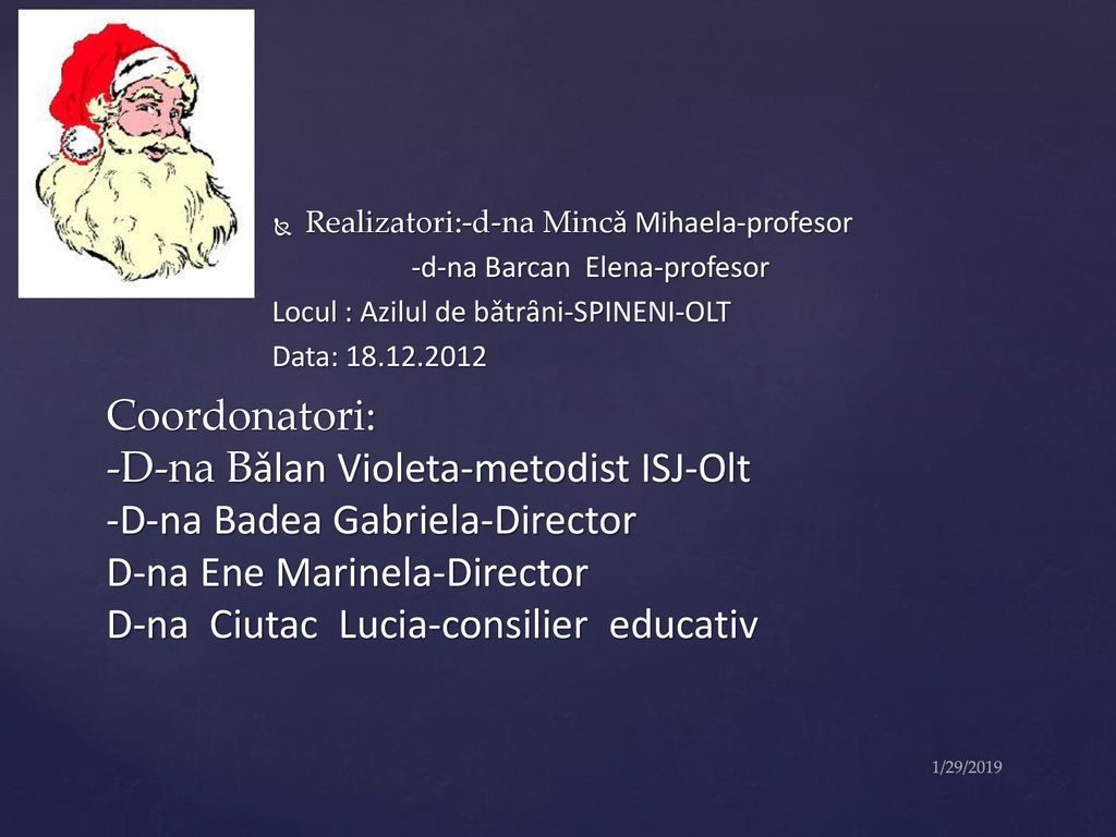 Realizatori:-d-na Mincǎ Mihaela-profesor