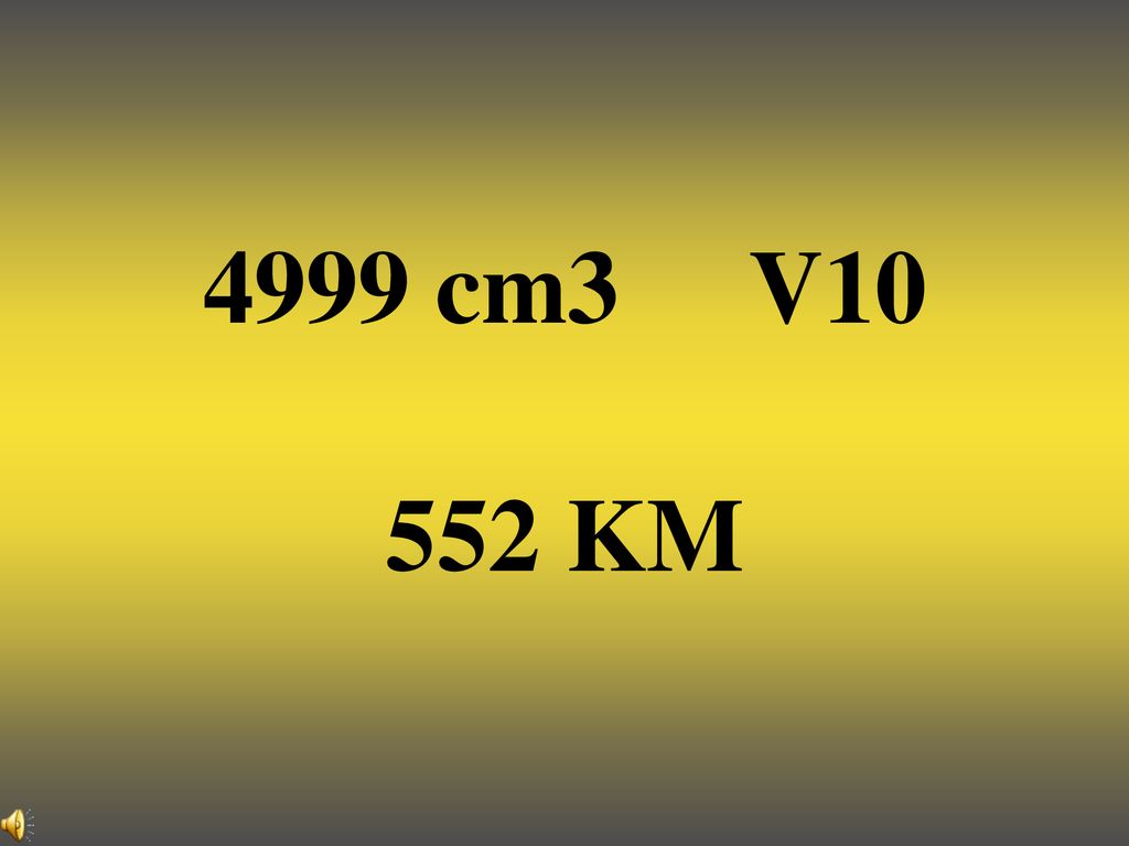 4999 cm3 V KM