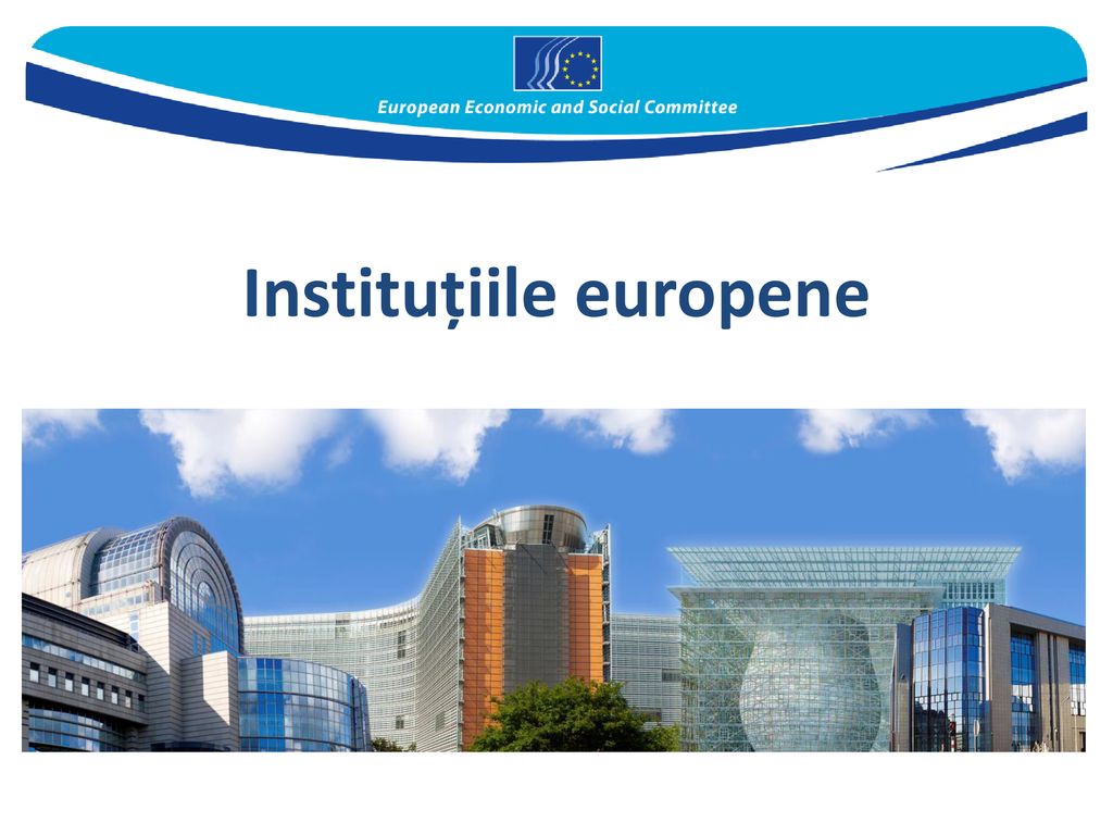 Instituțiile europene