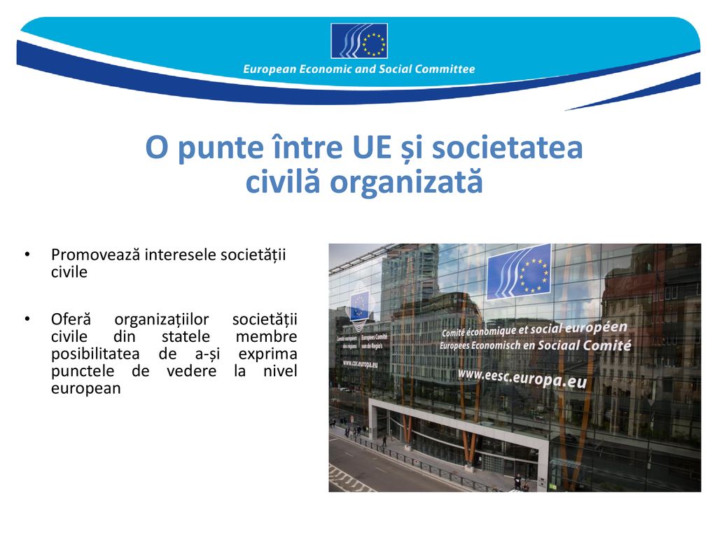O punte între UE și societatea civilă organizată