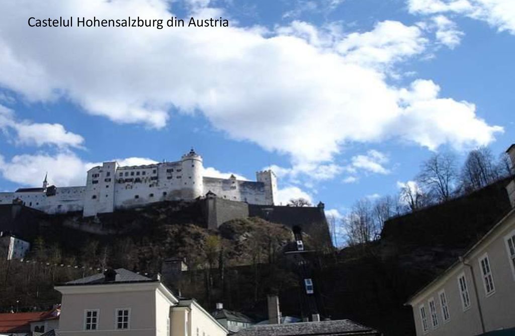 Castelul Hohensalzburg din Austria