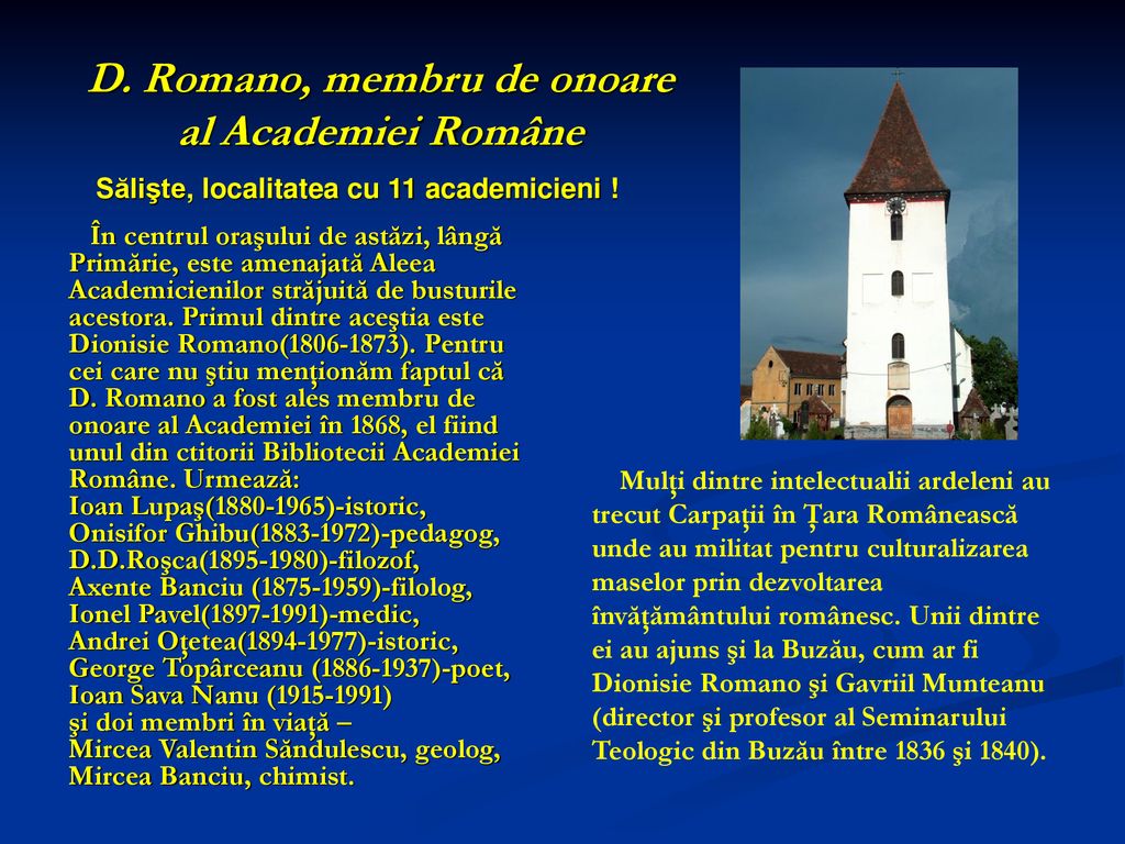 D. Romano, membru de onoare al Academiei Române