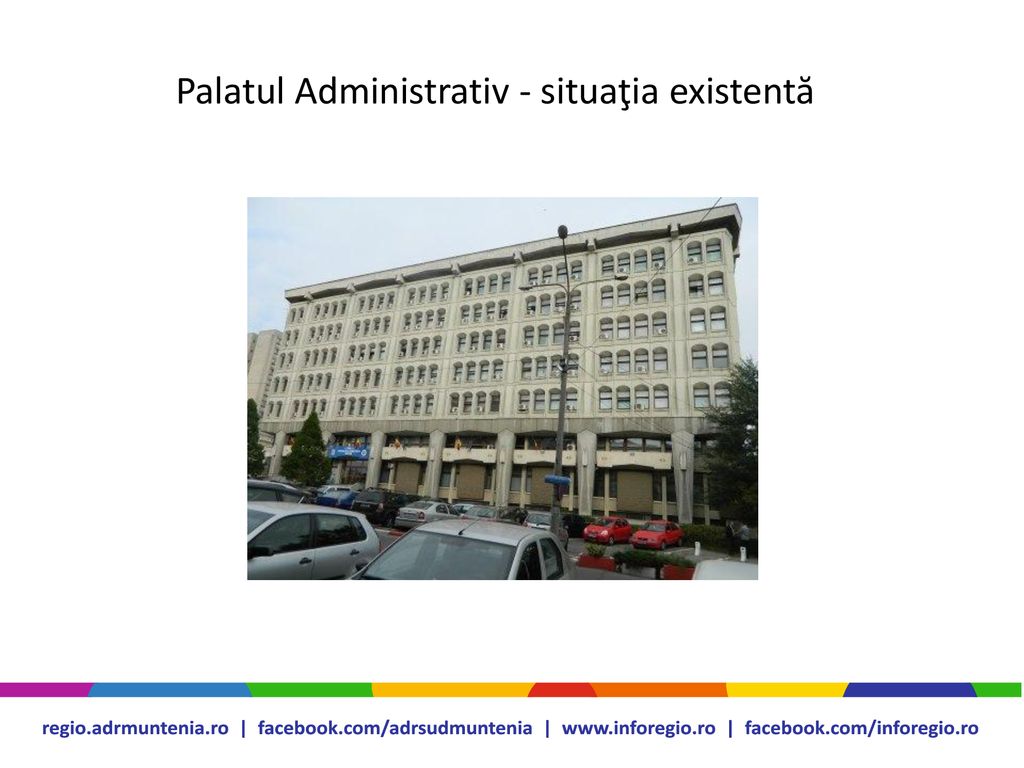 Palatul Administrativ - situaţia existentă