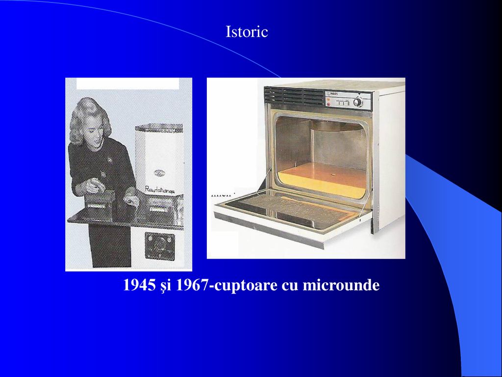 1945 şi 1967-cuptoare cu microunde
