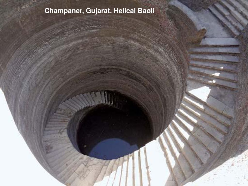 Champaner, Gujarat. Helical Baoli