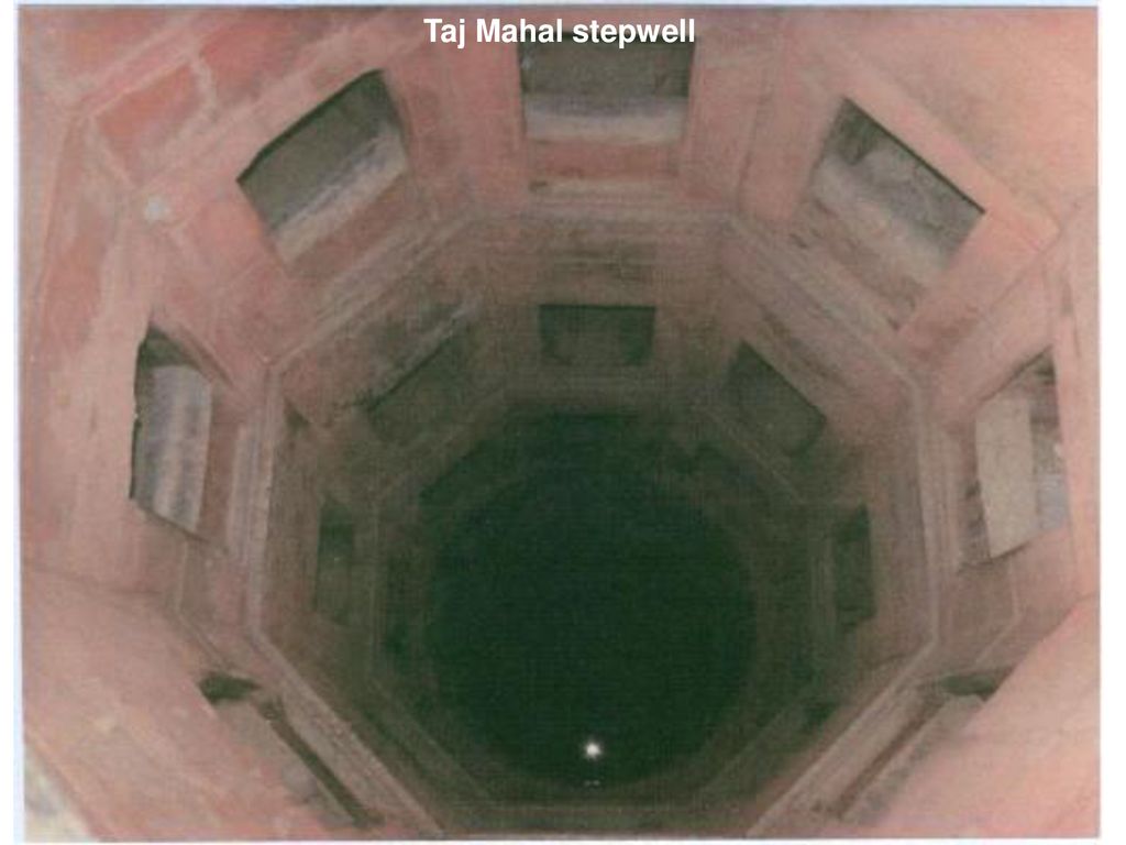 Taj Mahal stepwell
