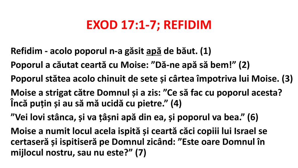 EXOD 17:1-7; REFIDIM