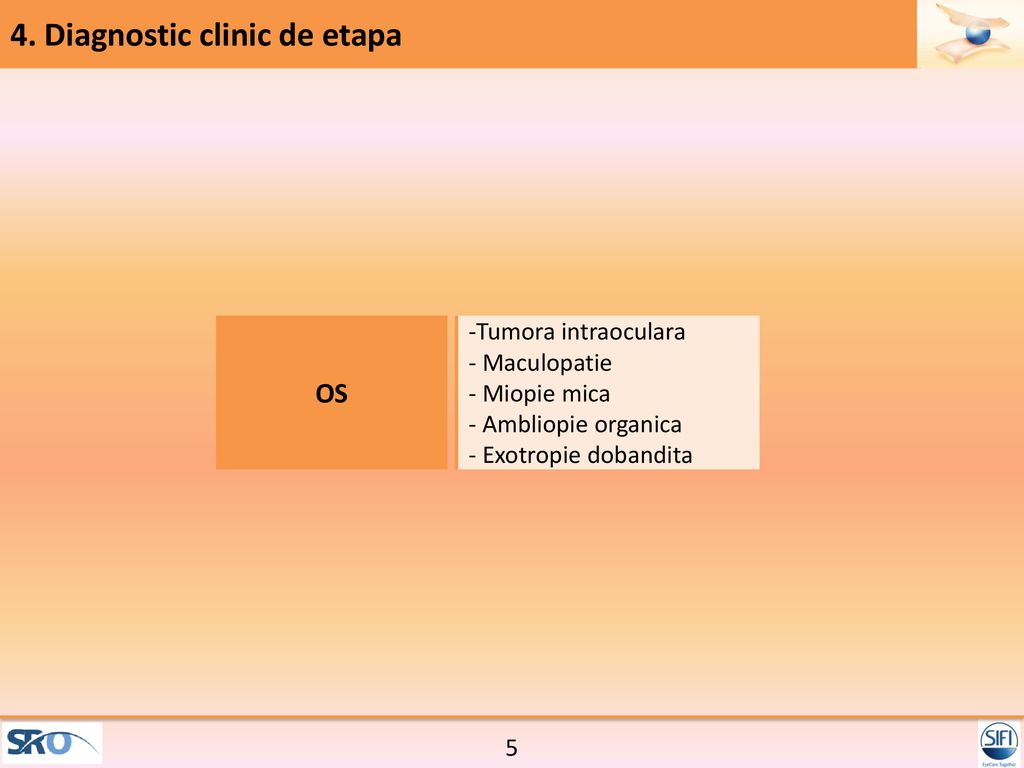 4. Diagnostic clinic de etapa