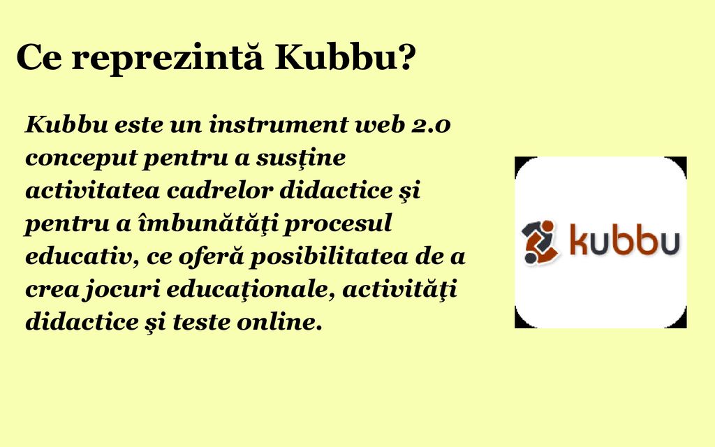 Ce reprezintă Kubbu