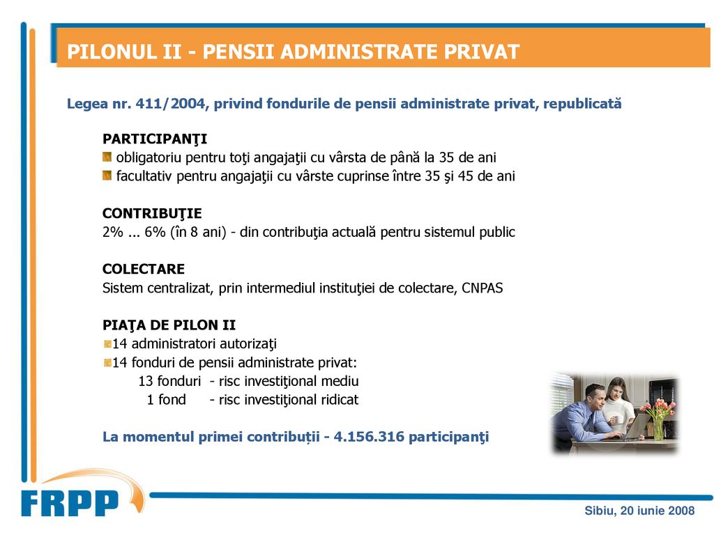 PILONUL II - PENSII ADMINISTRATE PRIVAT
