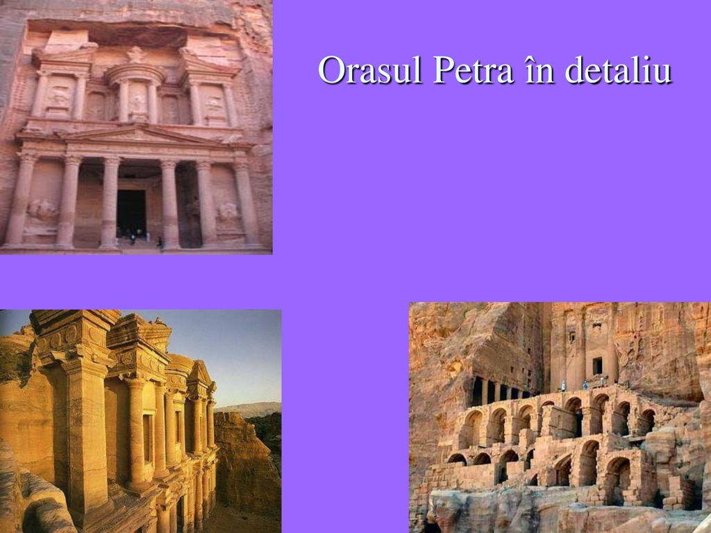Orasul Petra în detaliu