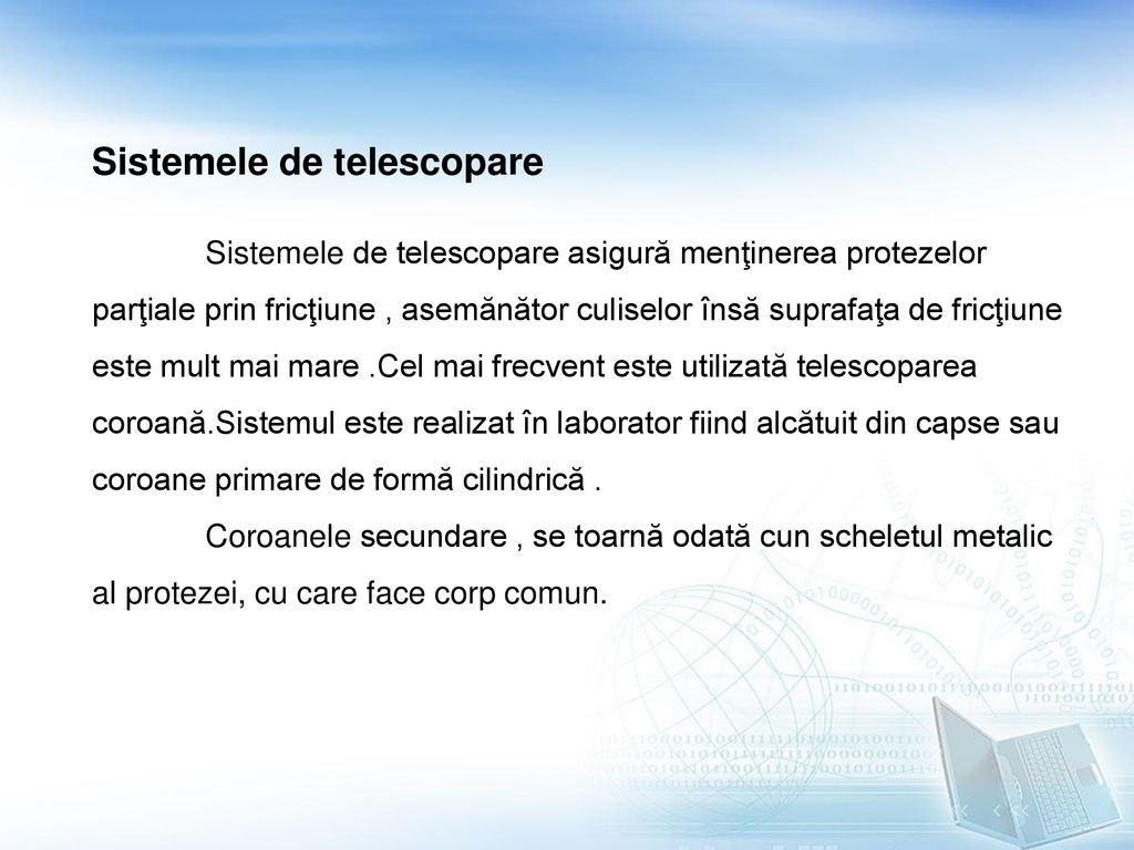Sistemele de telescopare