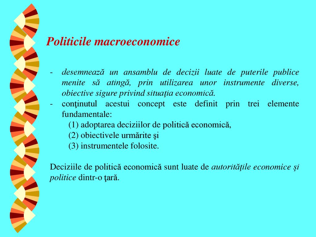 Politicile macroeconomice